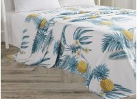 Покрывало пике Eponj Home - Custom Ananas Beyaz (Турция), 160 х 235 см